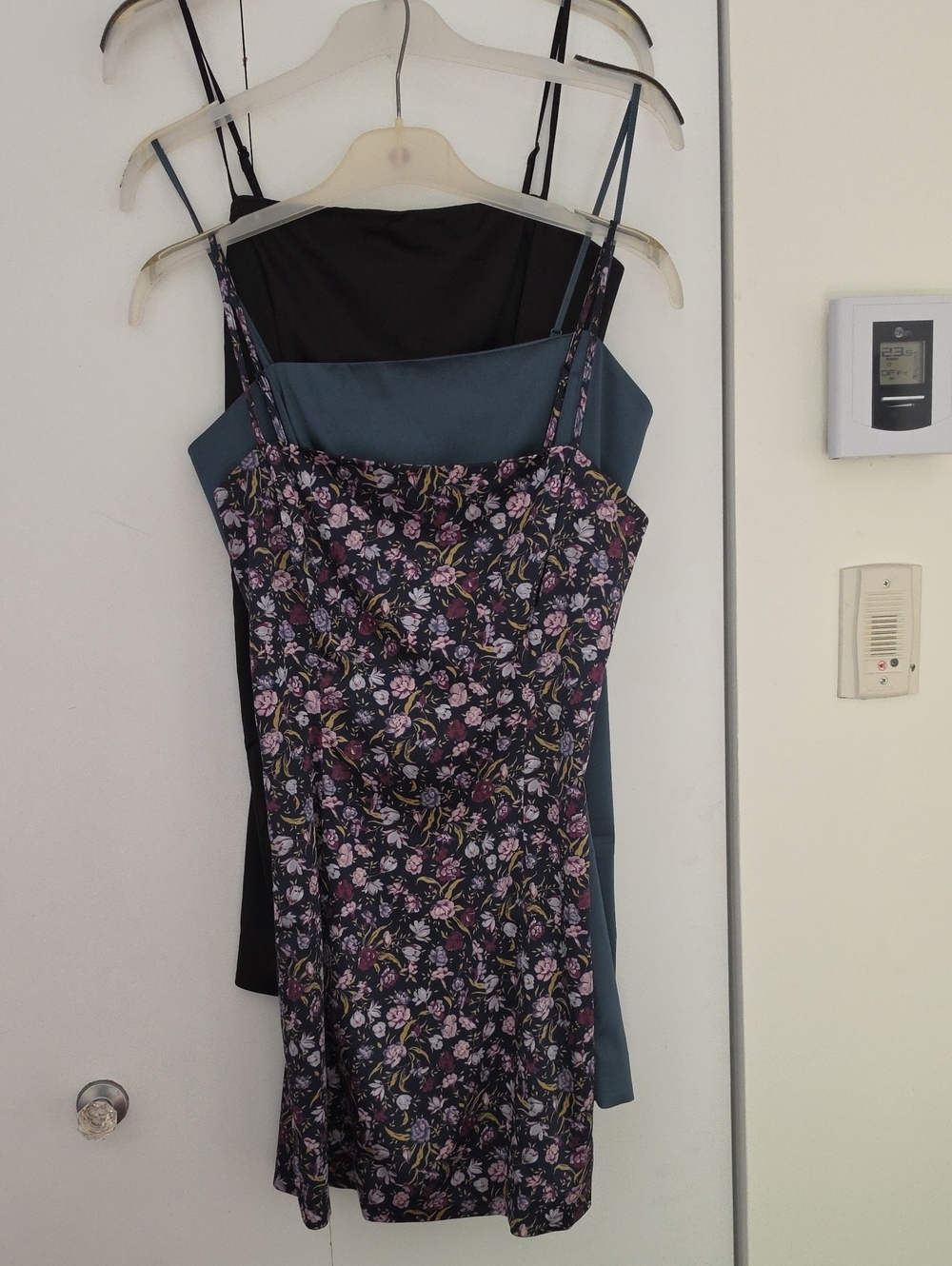 Aritzia Dresses Black, Teal And Floral